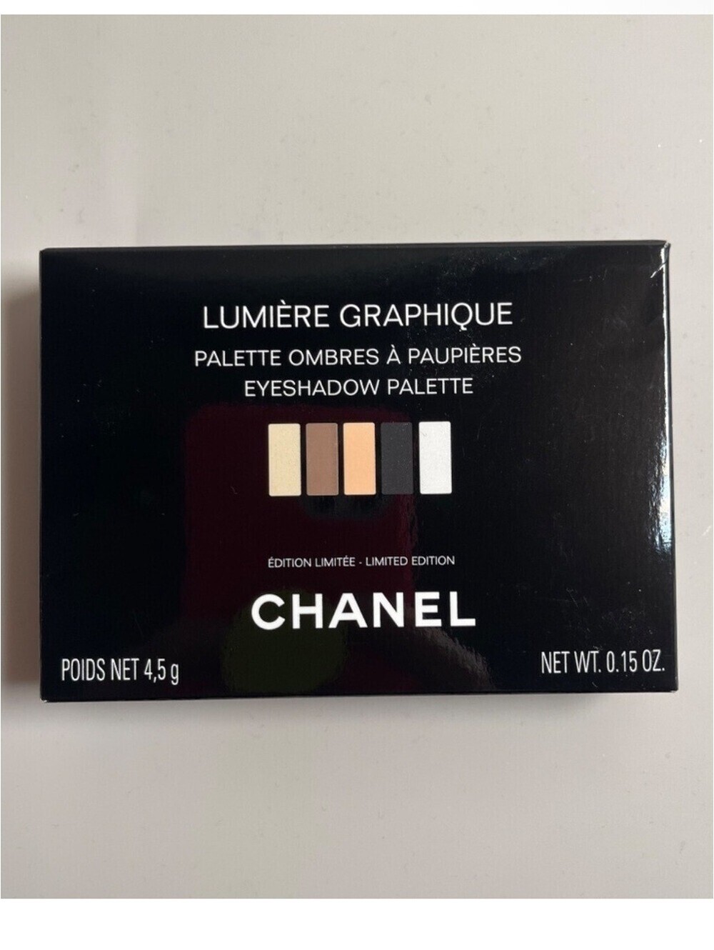 CHANEL Lumiere Graphique Limited Edition Eyeshadow Palette Neutral 151.097 New